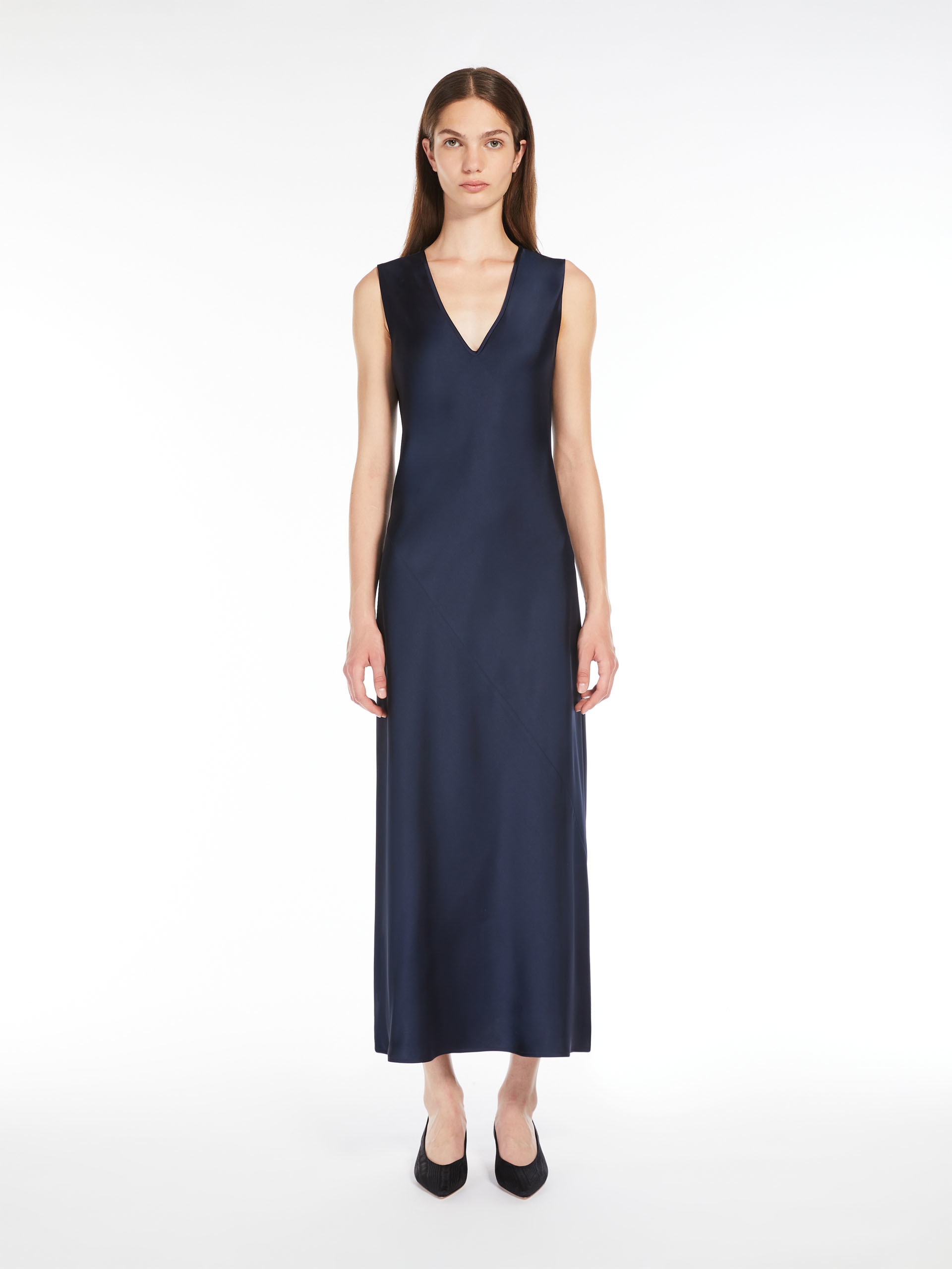 GIUBBA Slim-fit satin dress - 3