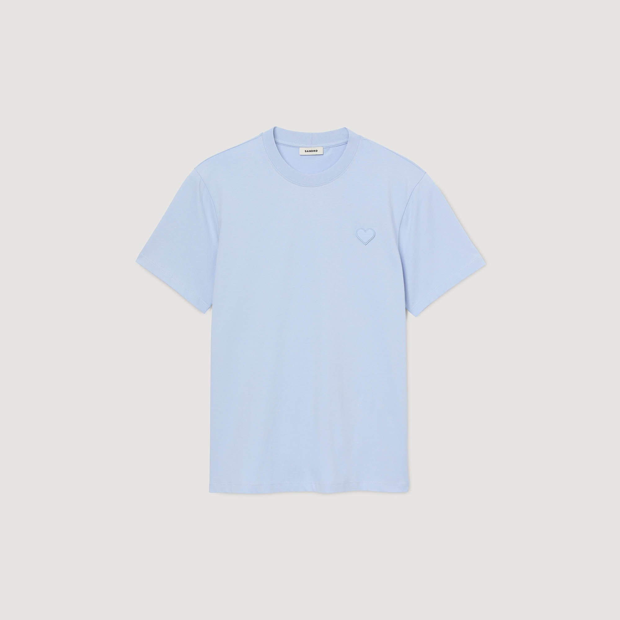 T-SHIRT WITH HEART PATCH - 6