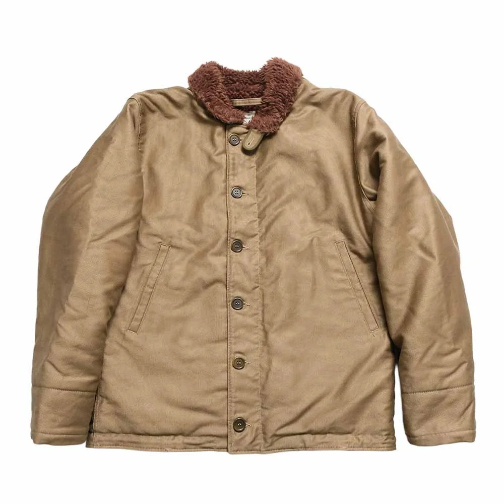 WAREHOUSE - NAF1168 N-1 WINTER JACKET - KHAKI (NXs-1404) - 2181PL-25 - 1