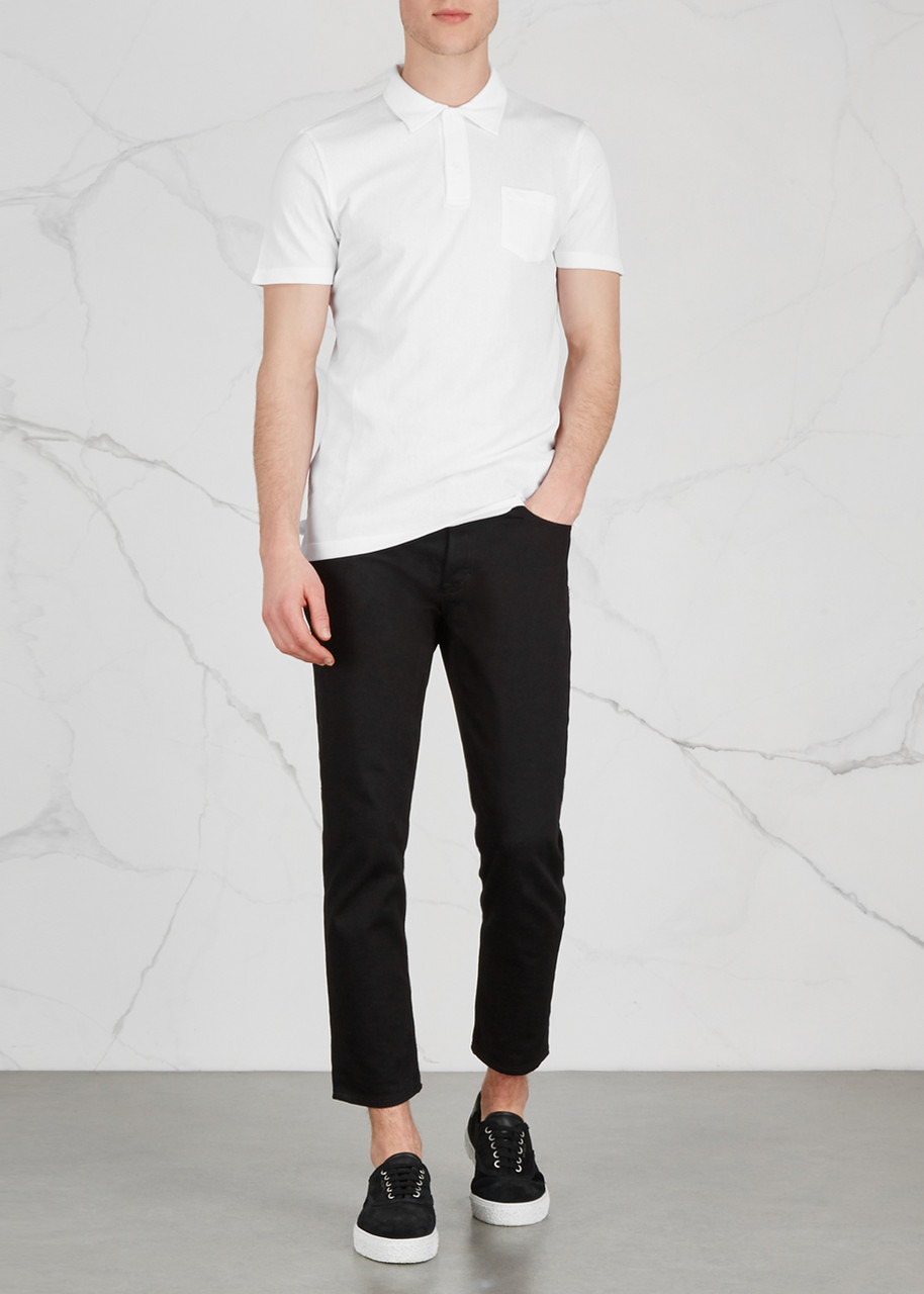 Riviera piqué cotton polo shirt - 4