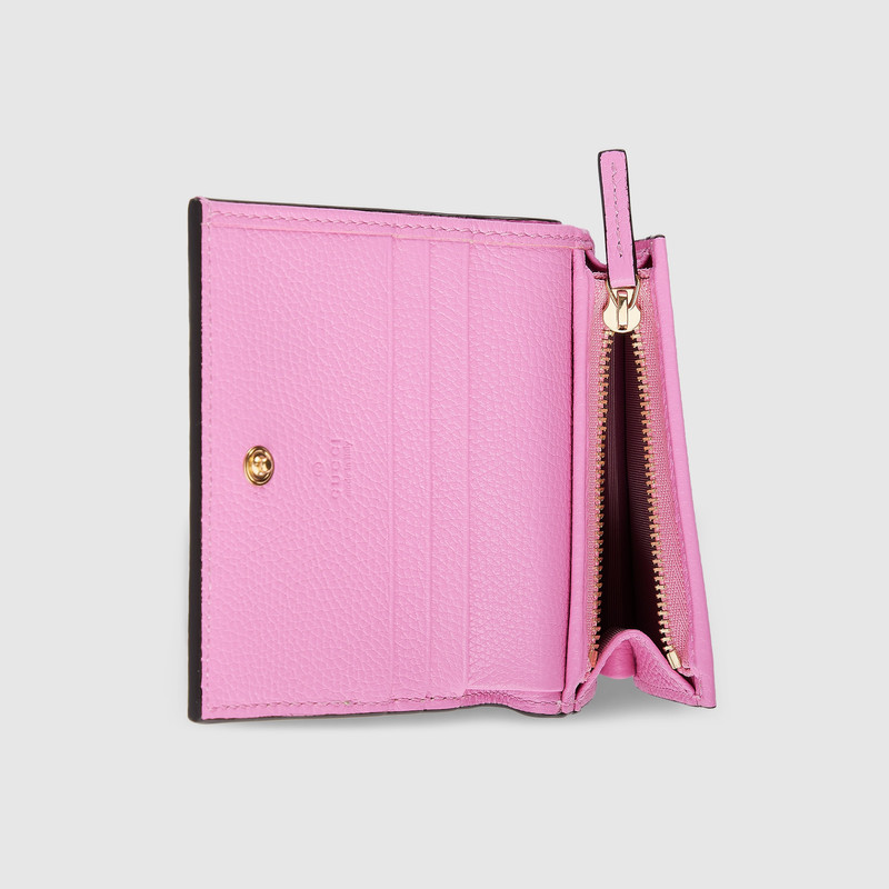 Bi-color GG Marmont small wallet 6