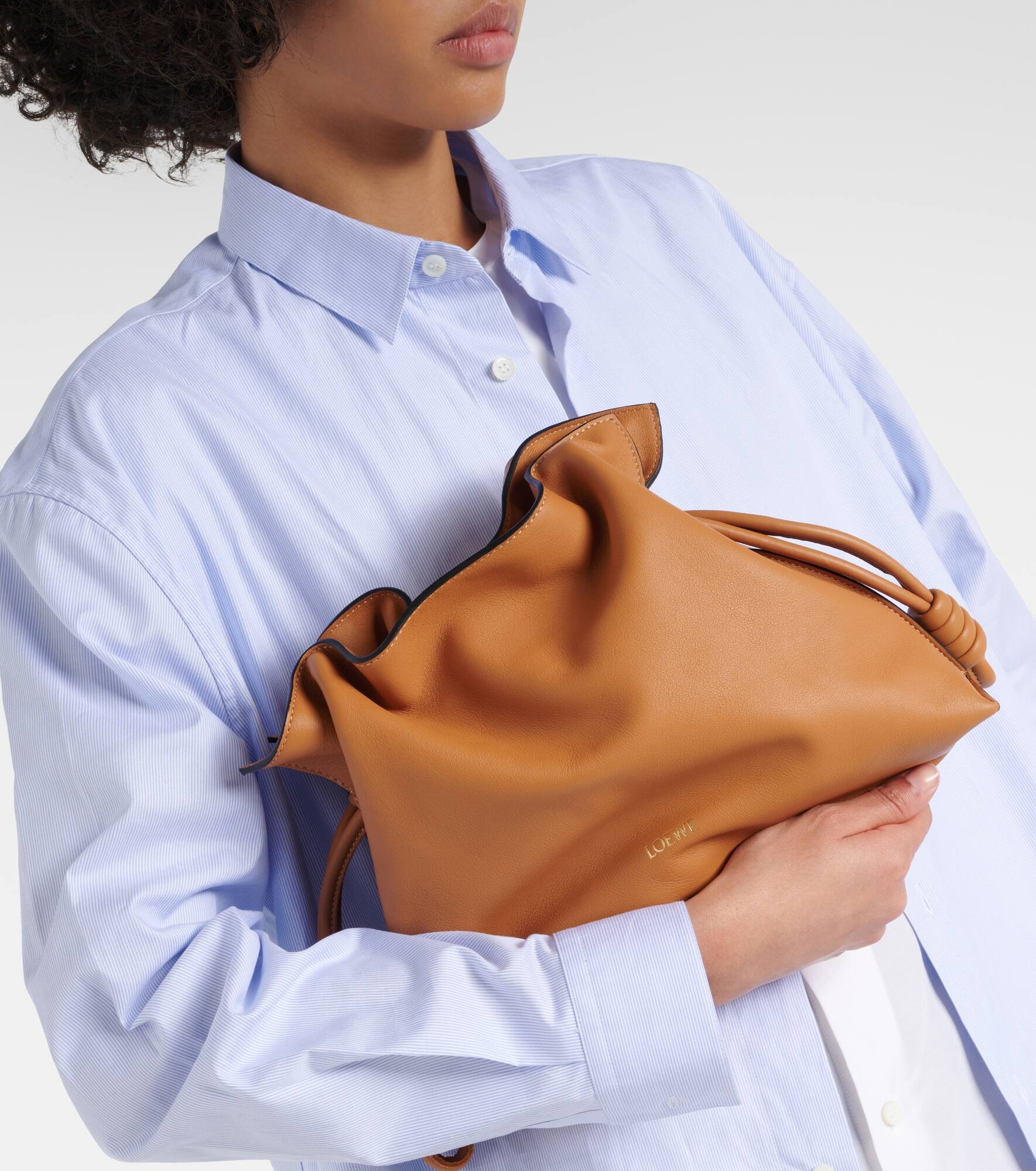 Flamenco leather clutch - 7