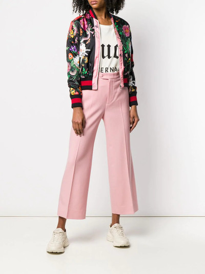 GUCCI straight cropped trousers outlook