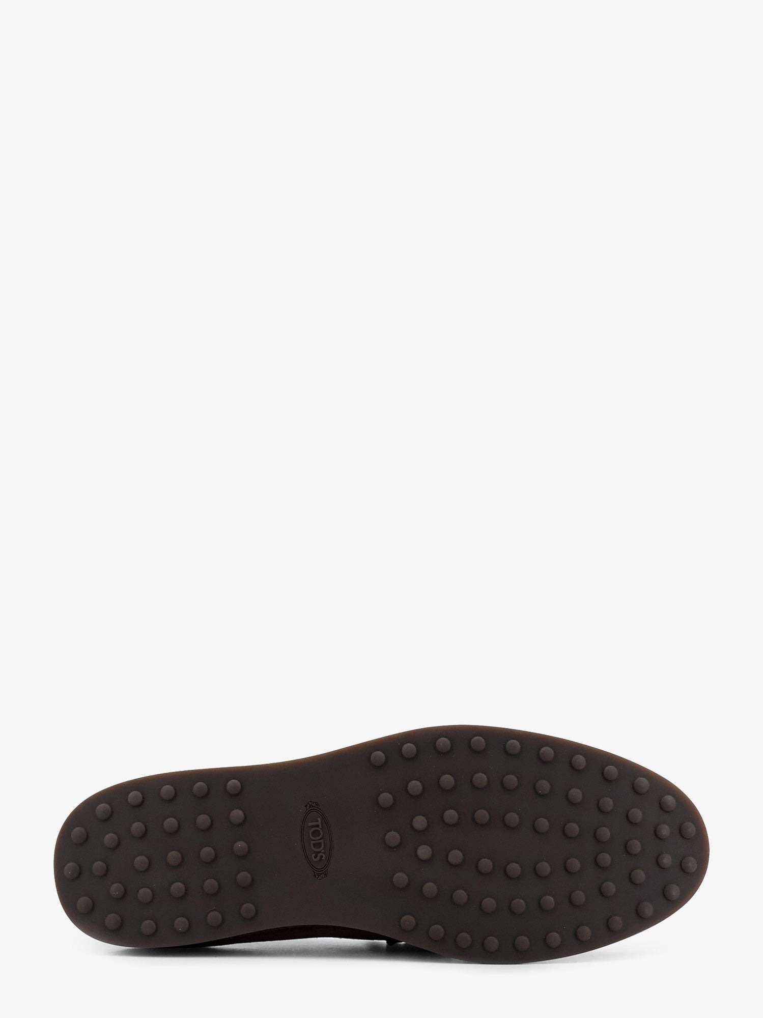 Tod'S Suede Loafer With Engraved Logo - 4