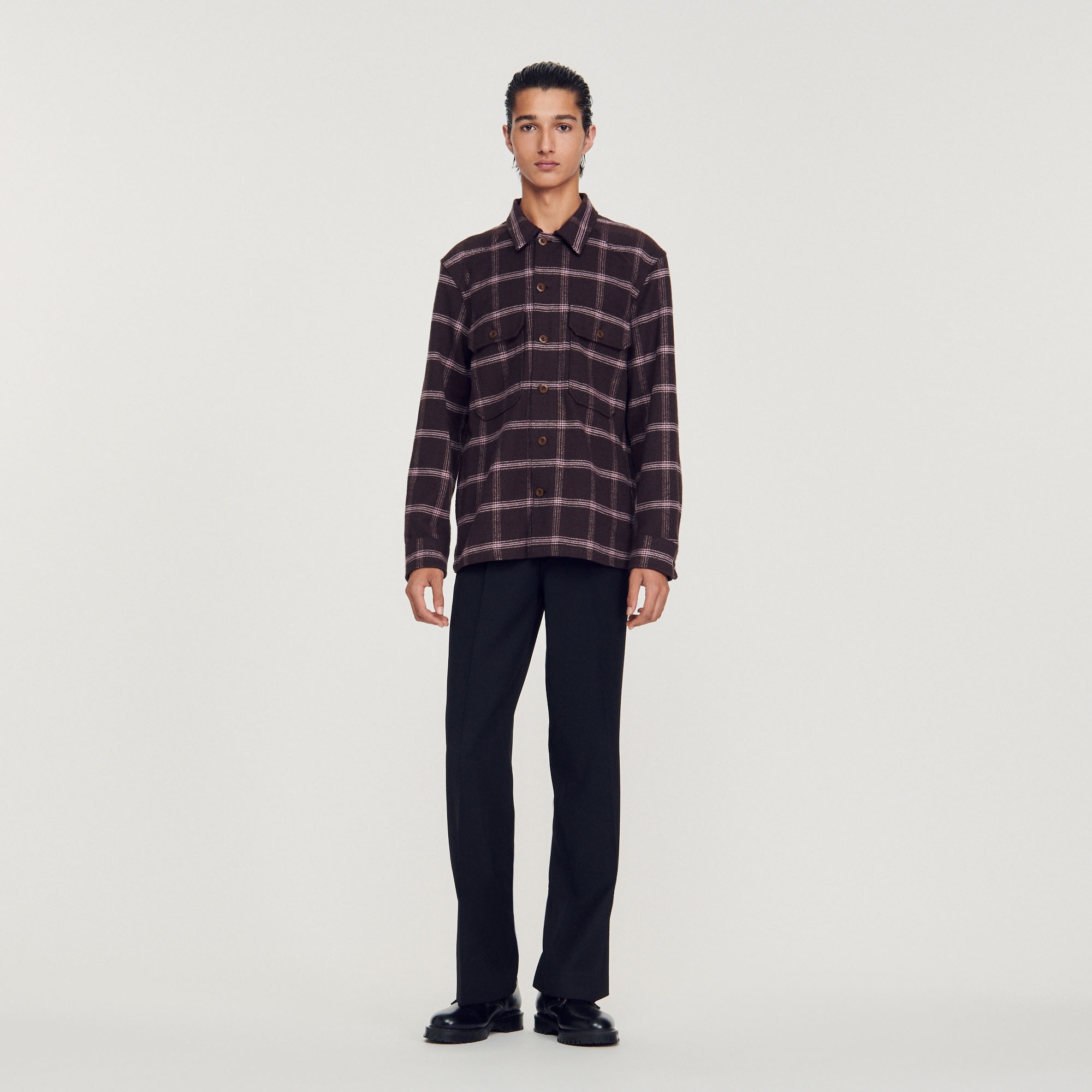 Check overshirt - 3
