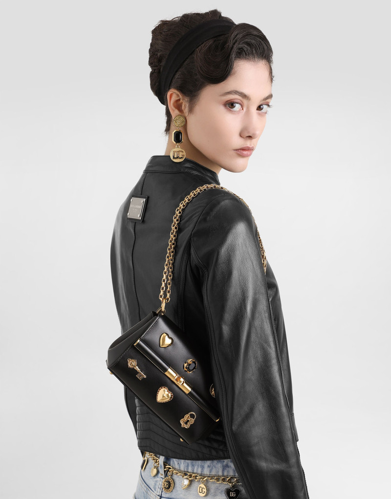 Dolce & Gabbana Marlene city mini bag in palmated calfskin outlook