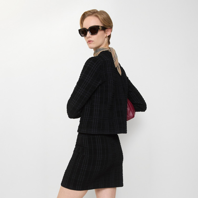 Wool Blend Mini Skirt 3