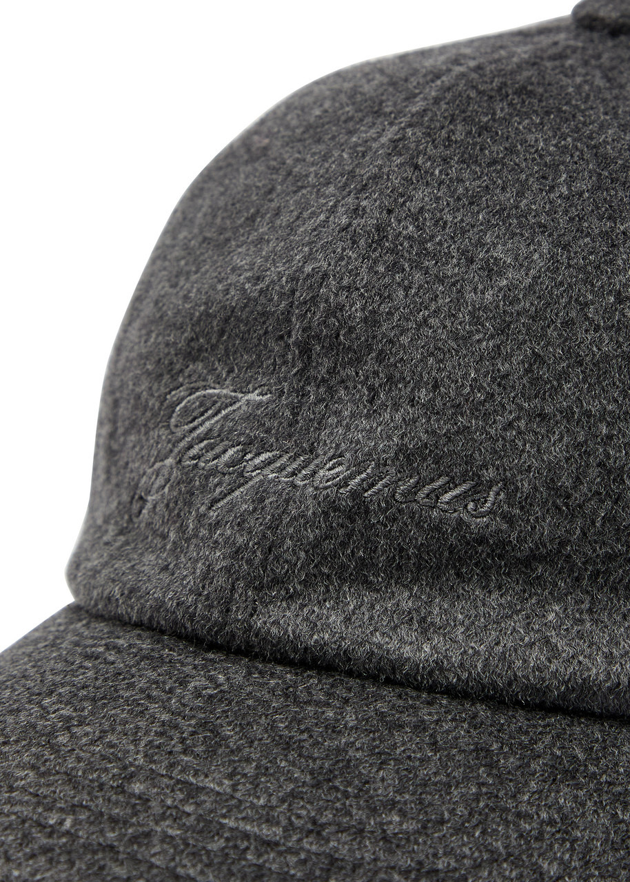 Jacquemus La Casquette Cachemiro Logo-embroidered Wool cap - 3