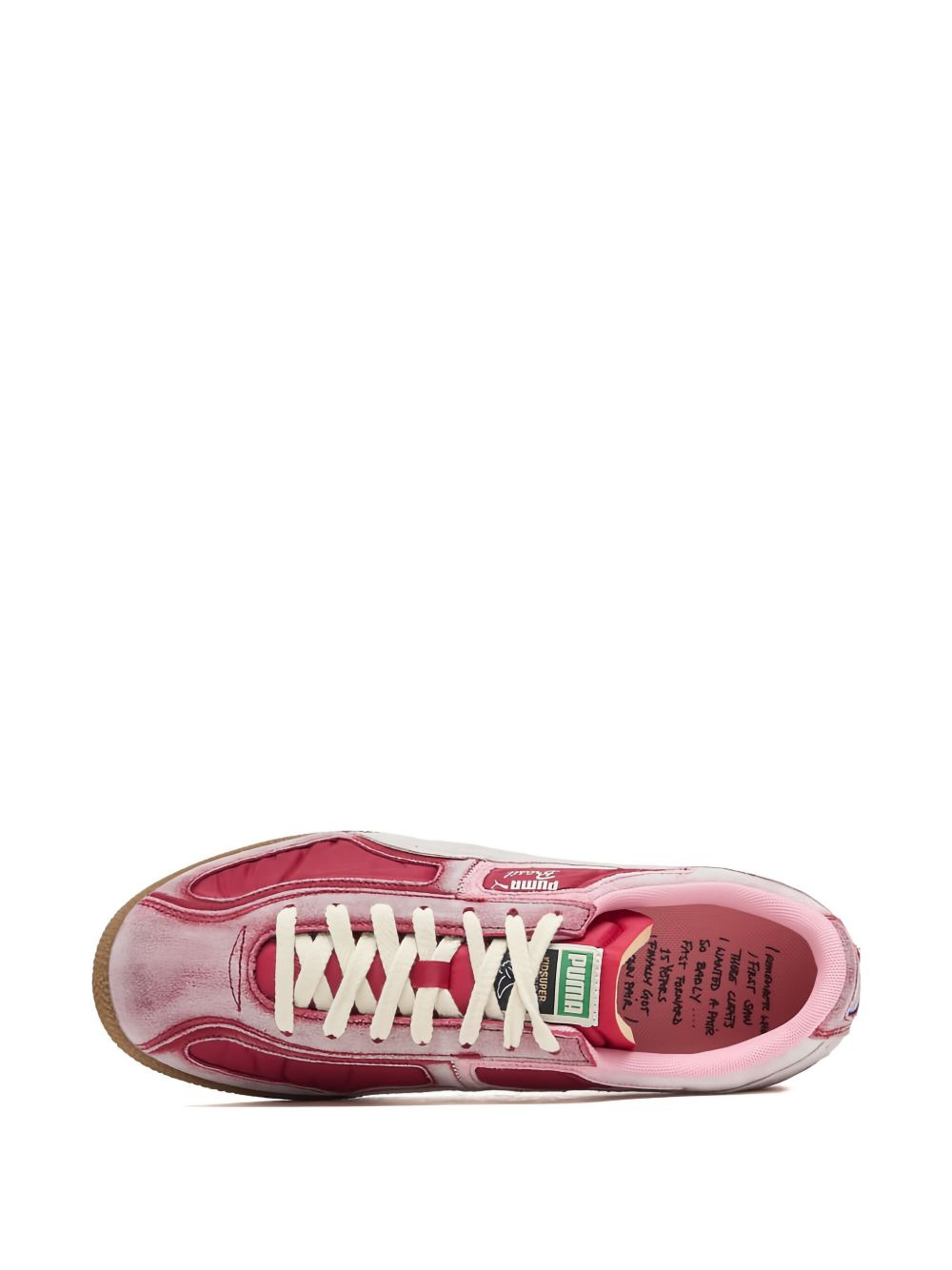 x KidSuper Brasil Panels "Dark Crimson" sneakers - 2