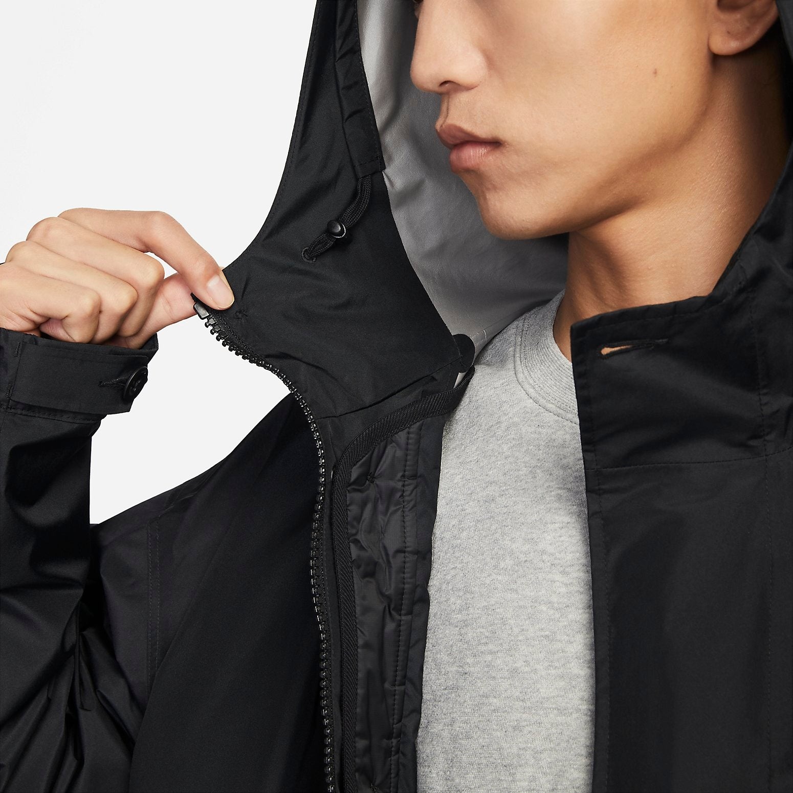 Nike ADV Tech 3-in-1 Storm Fit Gore-Tex Parka Jacket 'Black' DQ4282-010 - 3