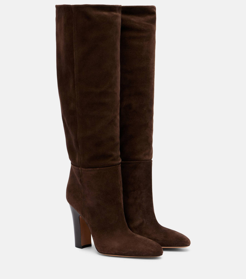 Lavinia 100 suede knee-high boots 1