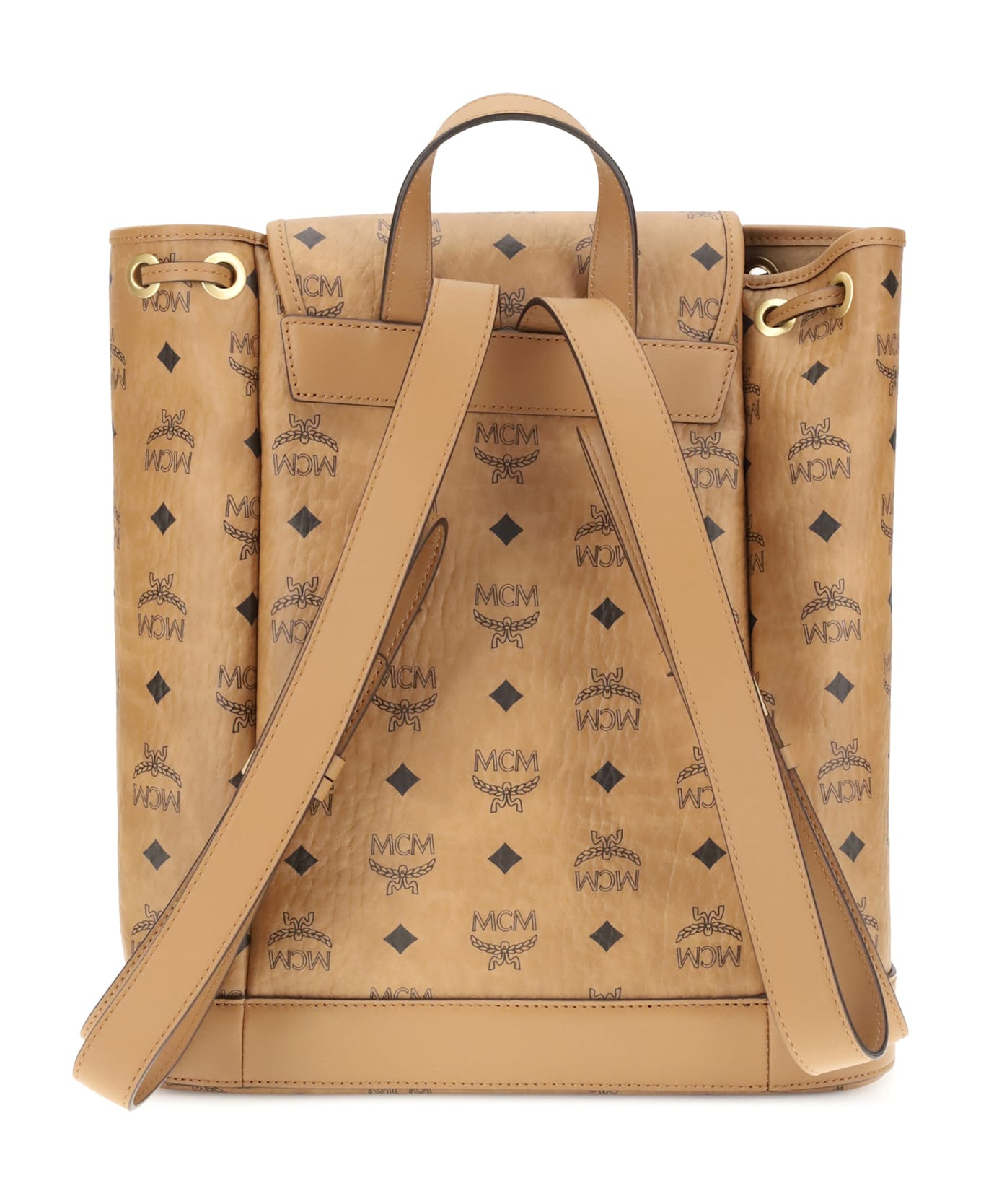 Printed Canvas Backpack - 2