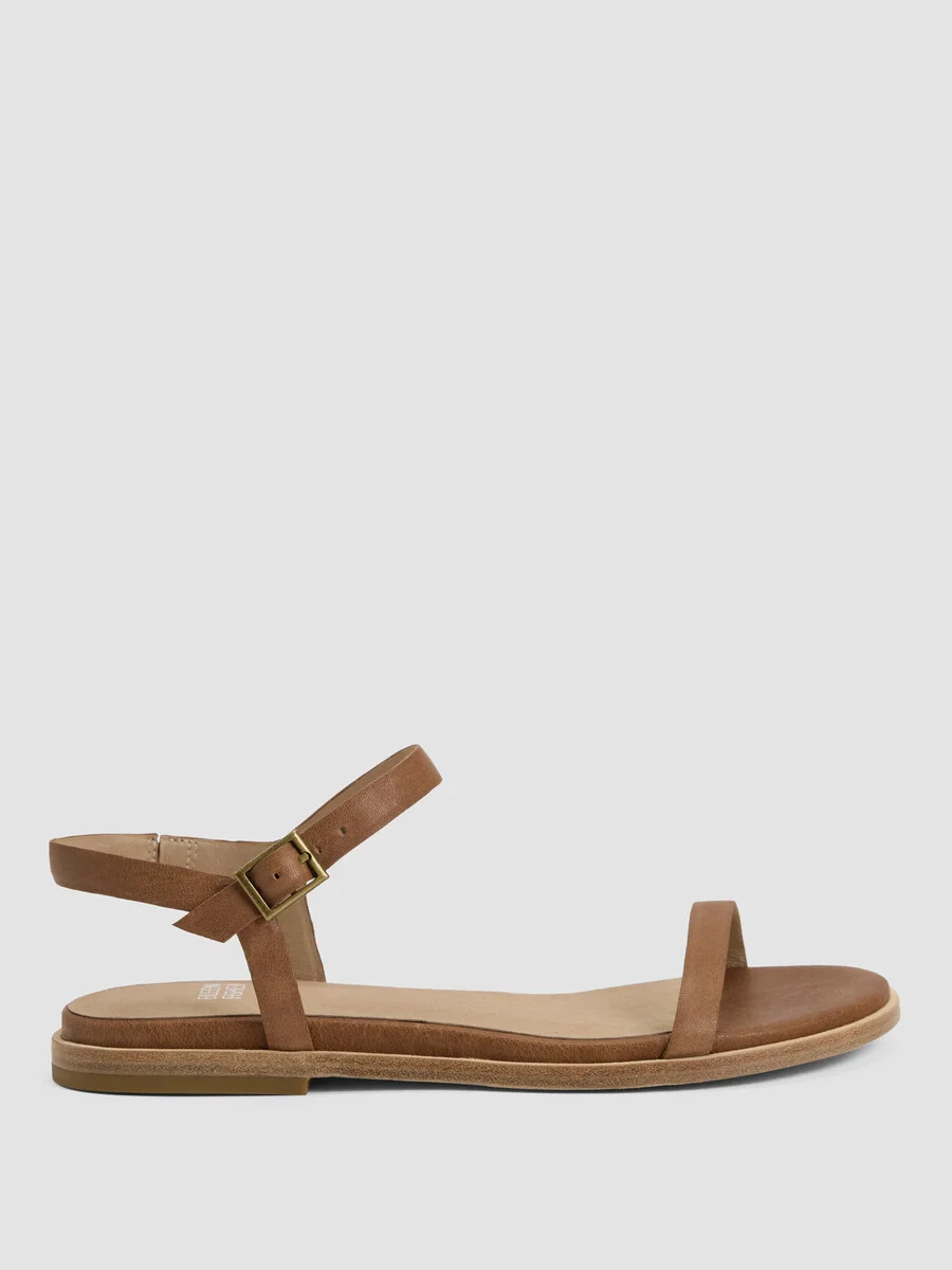 Kauia Tumbled Leather Sandal - 1