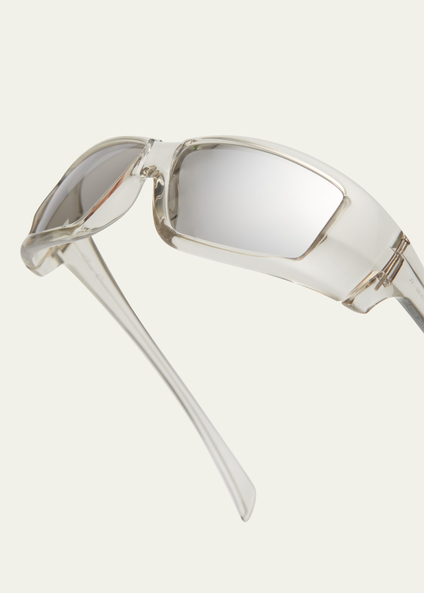 Men's Rick Clear Frame Square Sunglasses - 3