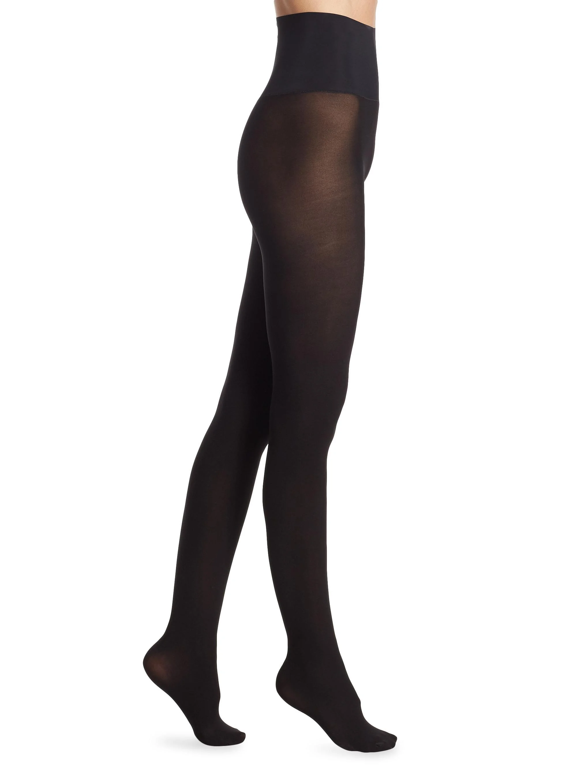 Women's Ultimate Opaque Matte Tights - Black - 1