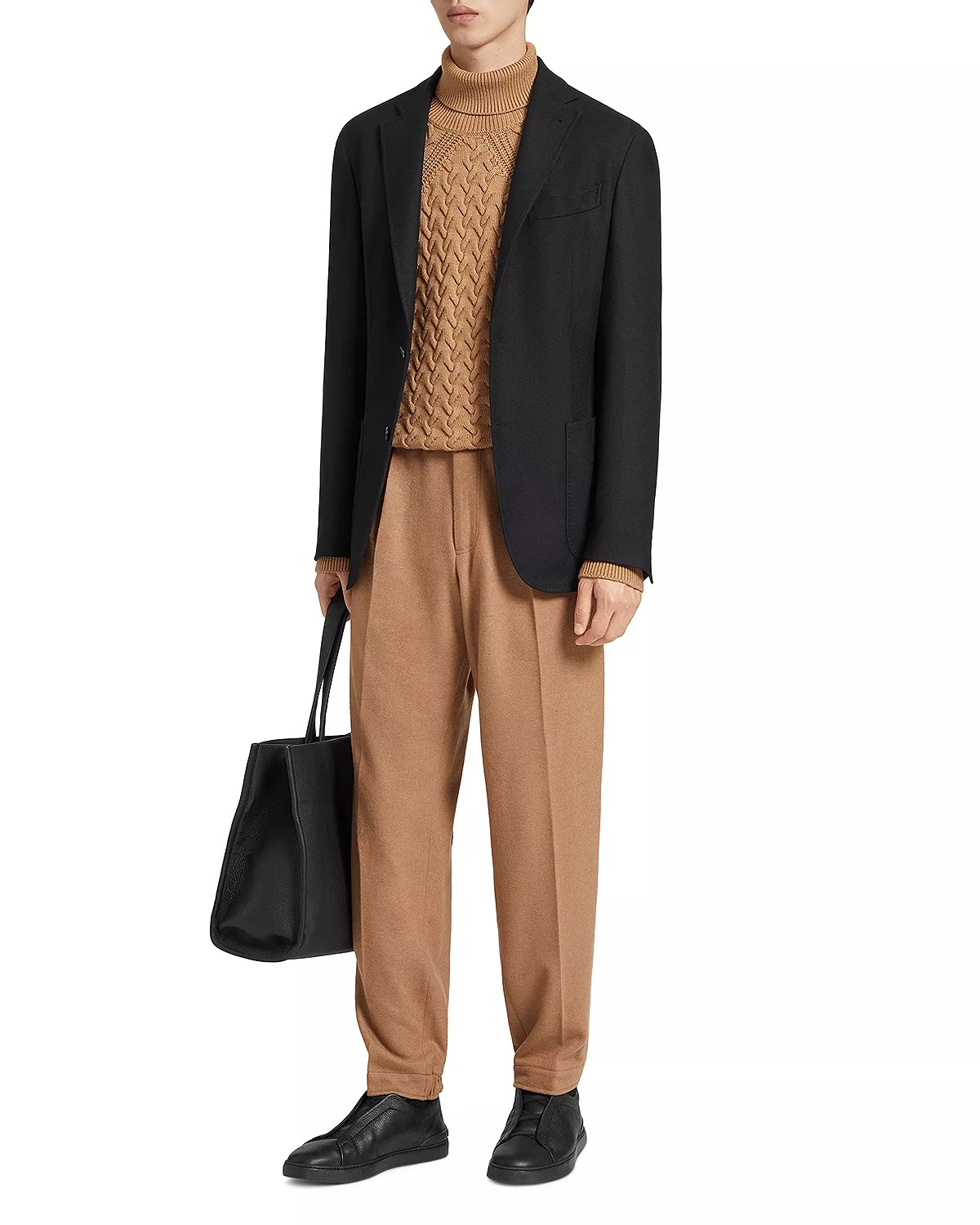 Black Trofeo™ Cashmere Blazer - 2