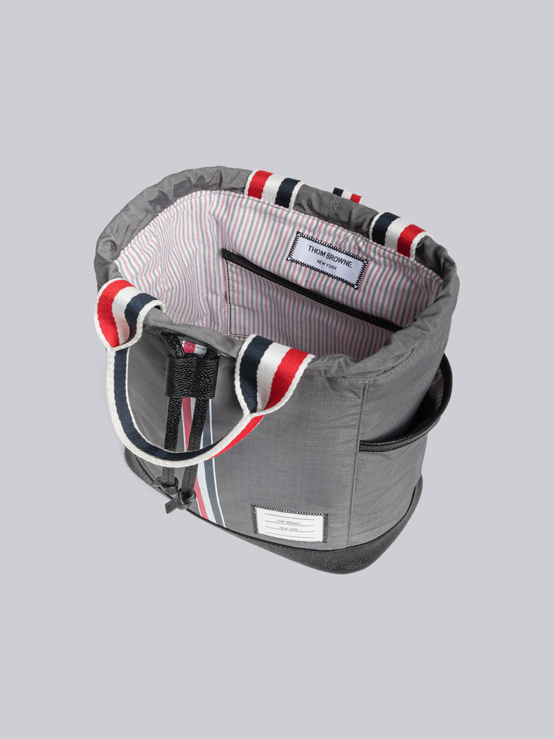 Ripstop Stripe Mini Tote Backpack 5