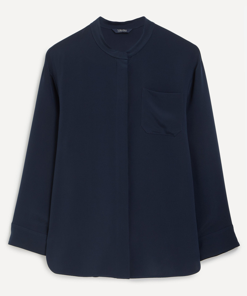 Leticia Silk-Blend Safari Shirt 1