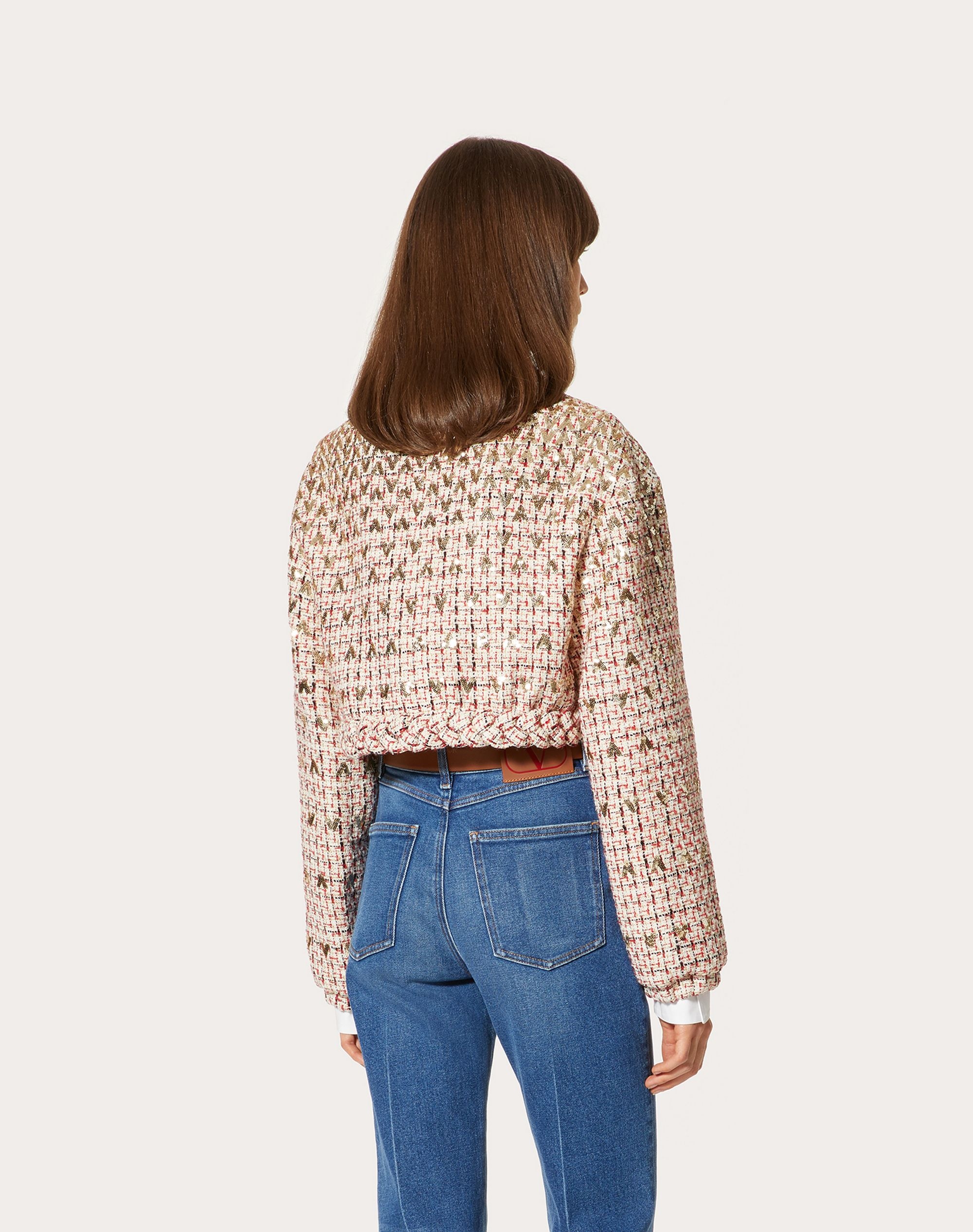 SENSATION LUREX TWEED JACKET - 4