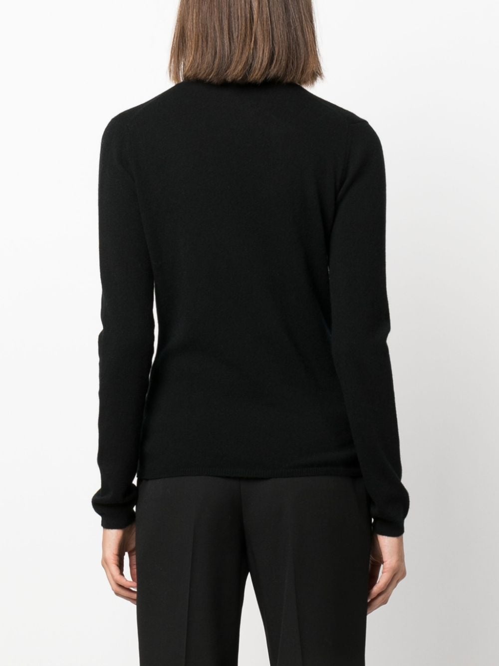 V-neck cashmere jumper - 4