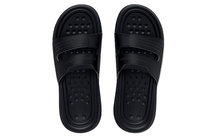 (WMNS) Under Armour Ansa Studio Slide 'Black Jet Grey' 3025045-001 - 4