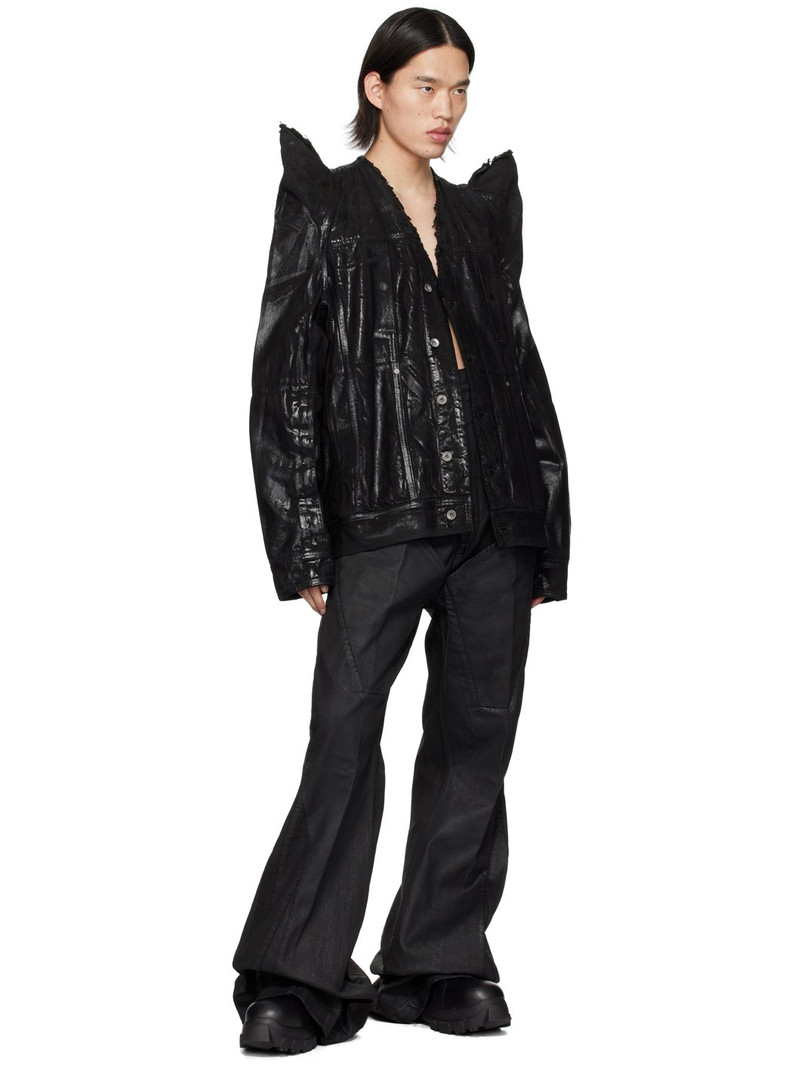 Rick Owens Black Dirt Slivered Jeans outlook
