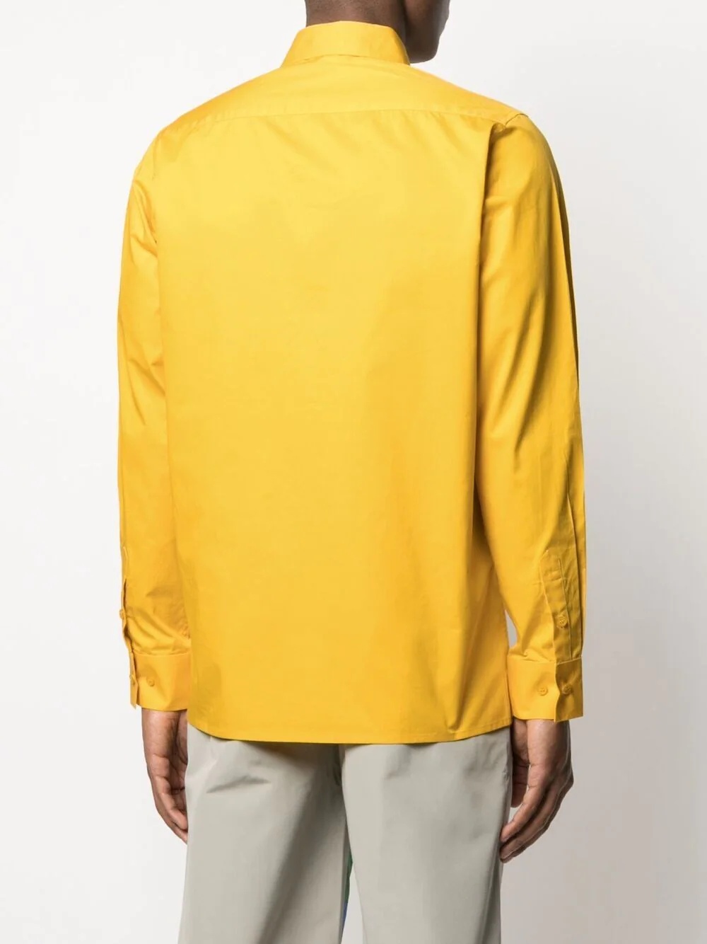 plaque-detail shirt - 5