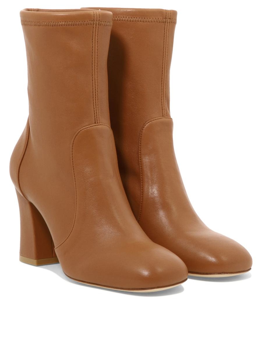 STUART WEITZMAN "CURVEBLOCK 85 SOCK" ANKLE BOOTS - 2