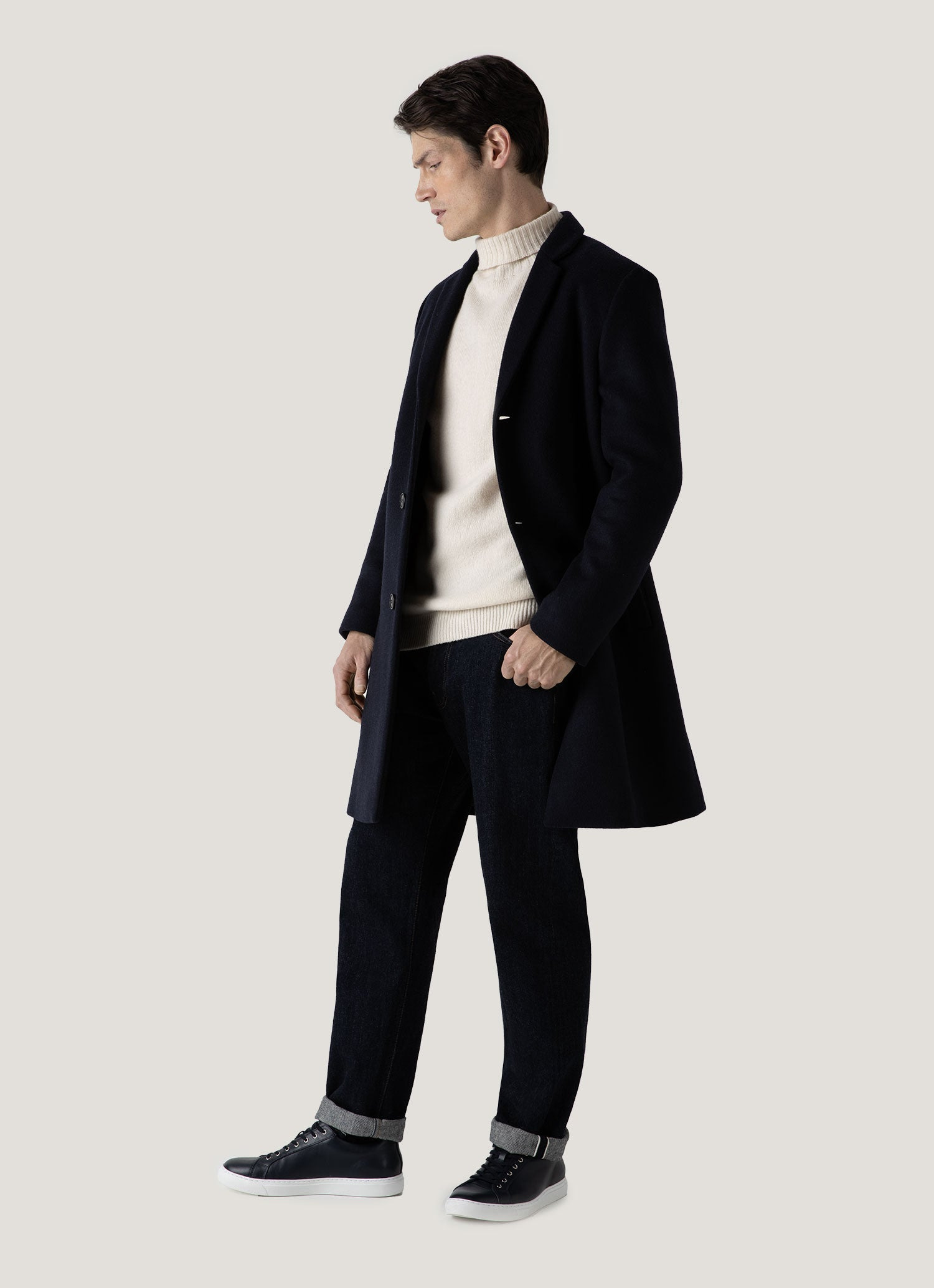 Roll Neck Sweater - 3
