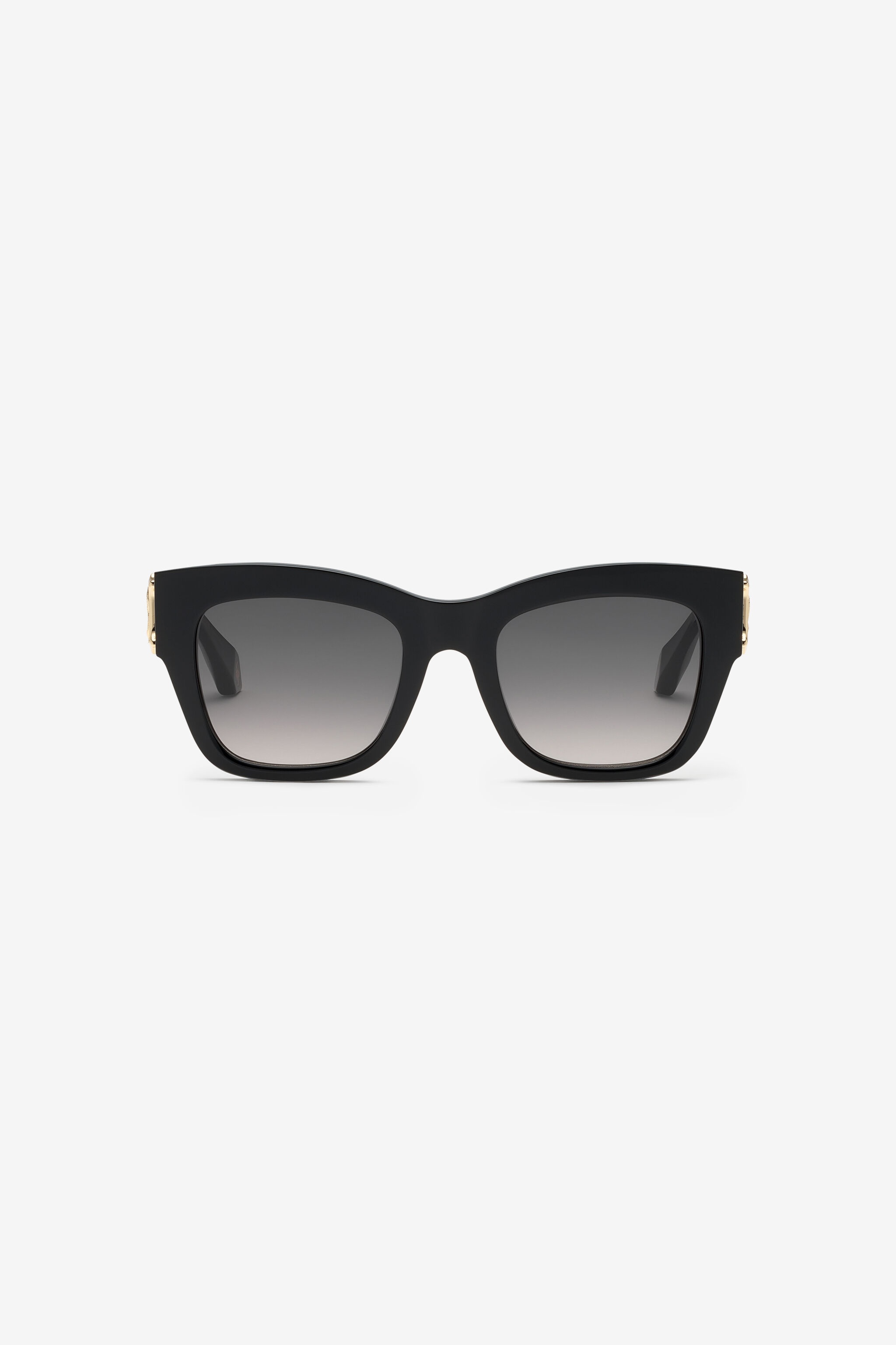 Metal and acetate combination sunglasses - 1