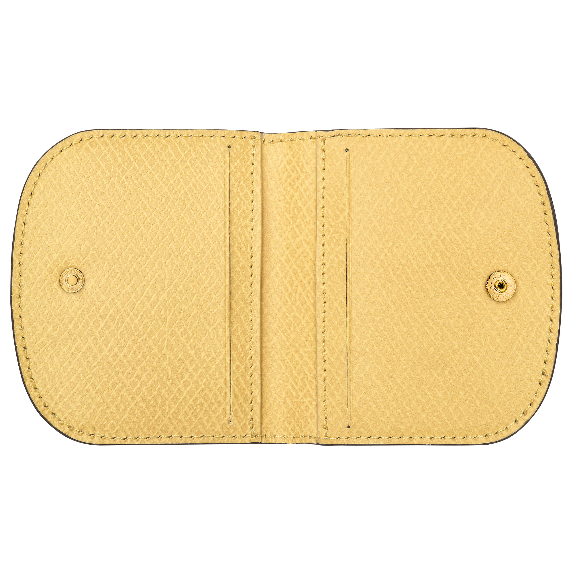 Épure Card holder Yellow Chick - Leather - 3