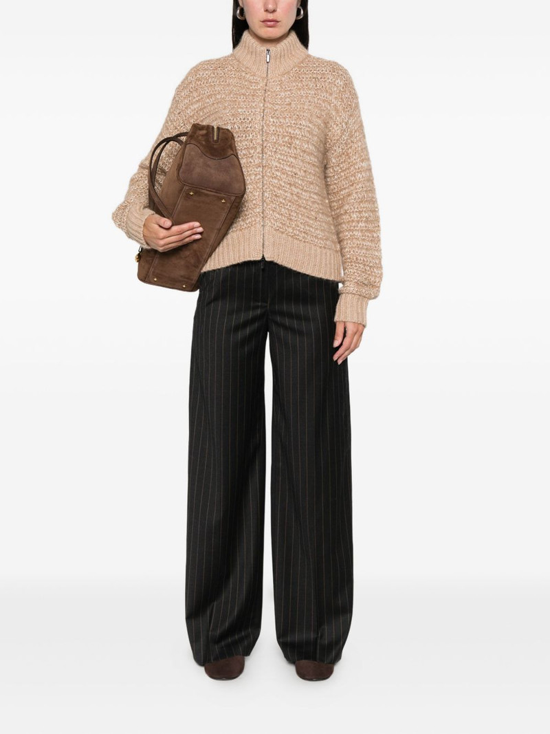 PESERICO zip-fastening cardigan outlook