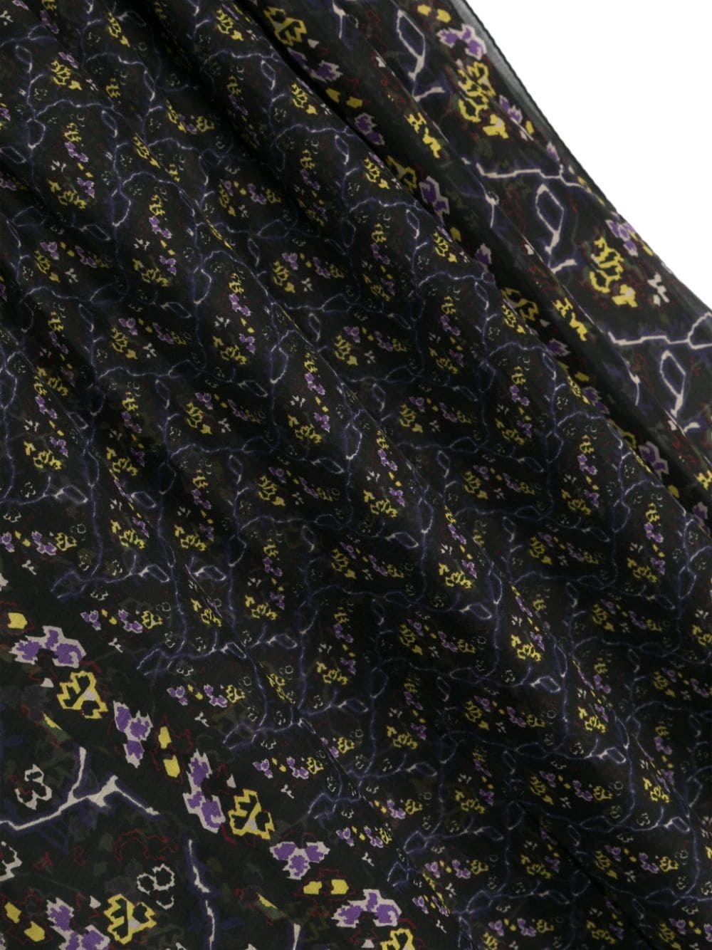 Luana abstract-print scarf - 2