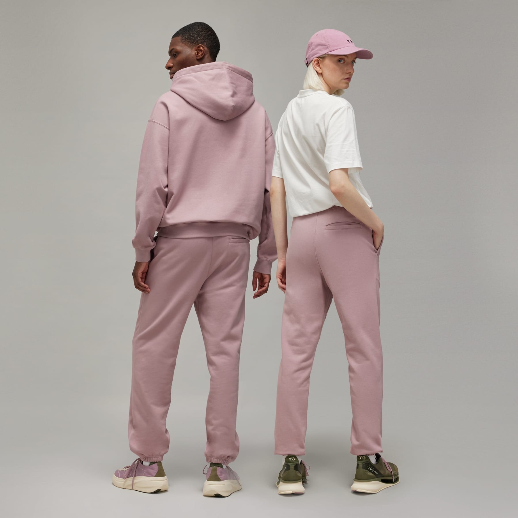 Y-3 Brushed Terry Track Pants - 5