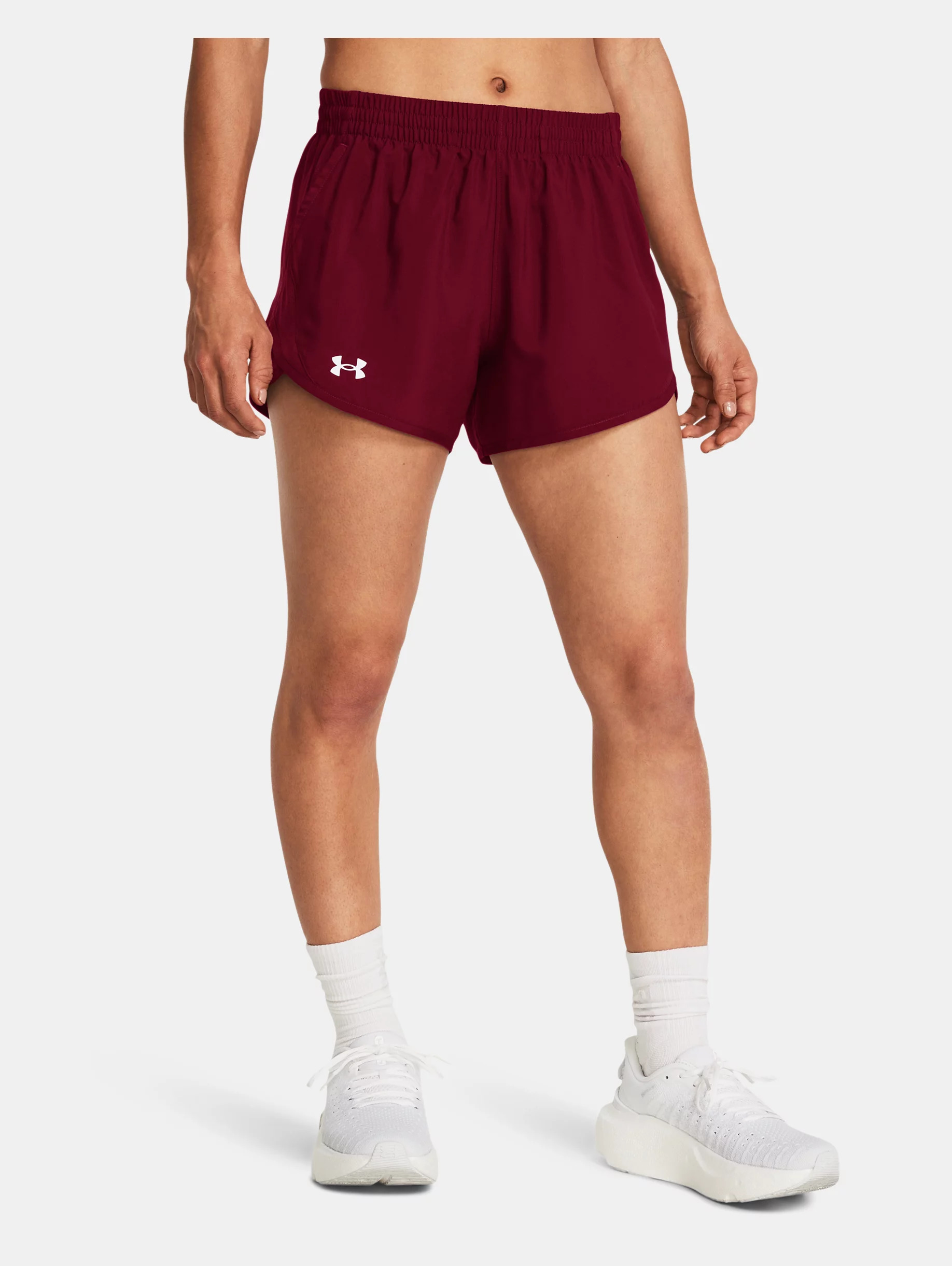 Women's UA Fly-By Unlined 3" Shorts - 2