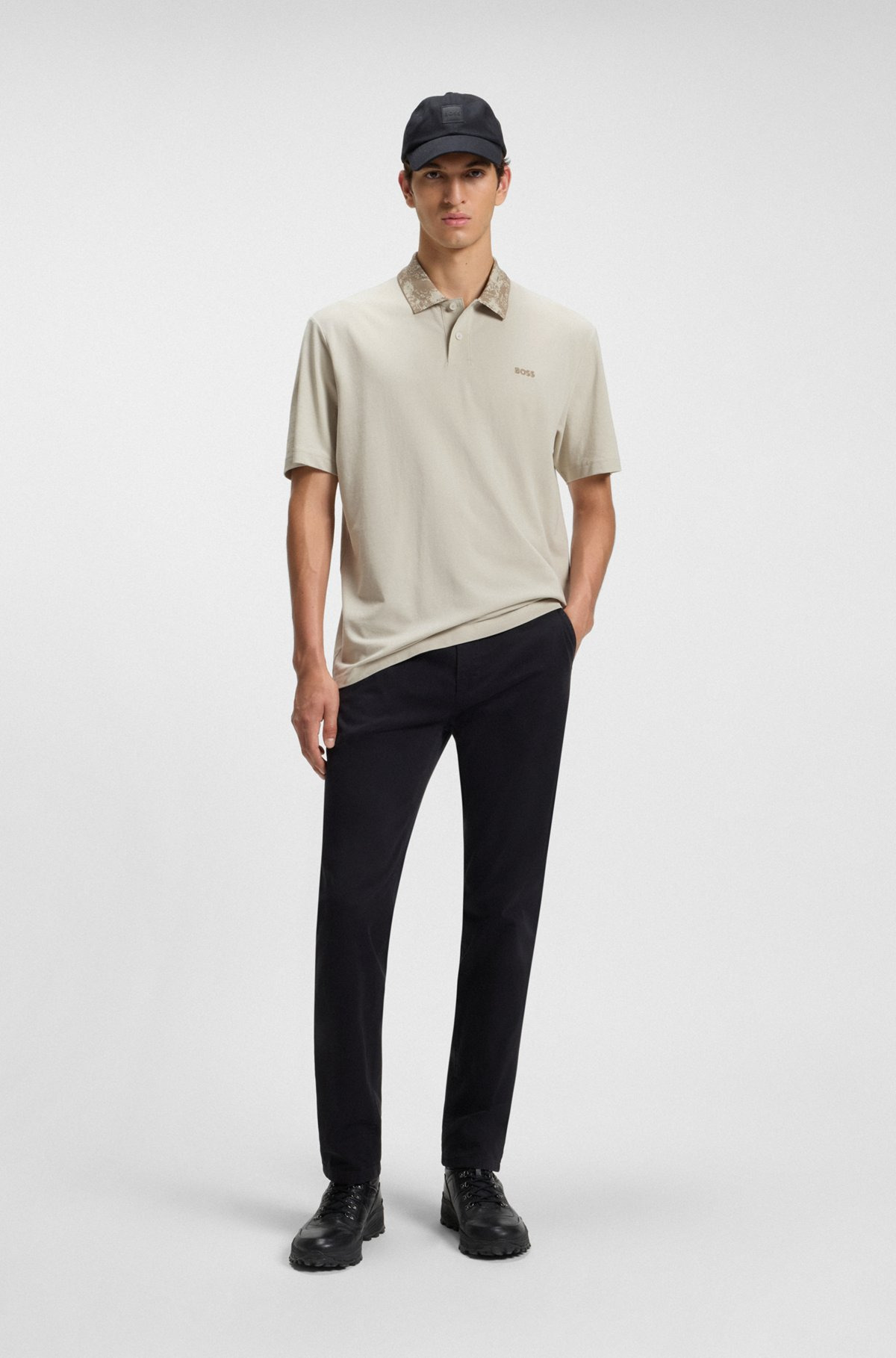 RELAXED-FIT POLO SHIRT IN COTTON PIQUÉ WITH LOGO - 4
