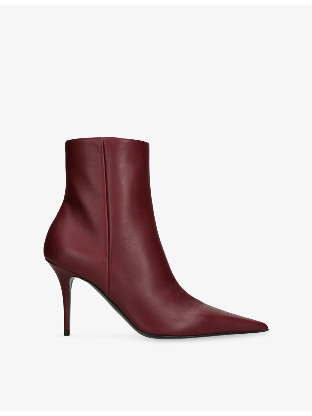 Barbara 90 Leather Heeled Ankle Boots - 1