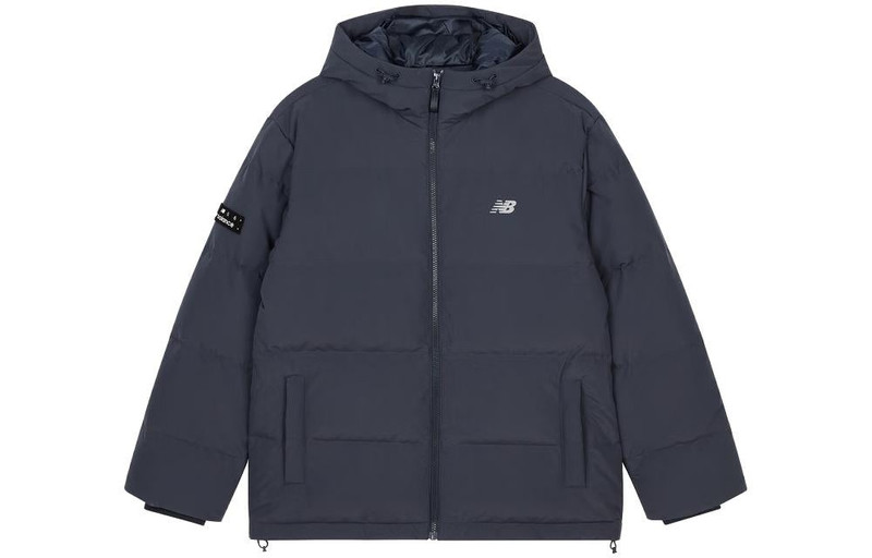 New Balance Logo Puffer Jacket 'Navy' AMJ33339-ECL - 1