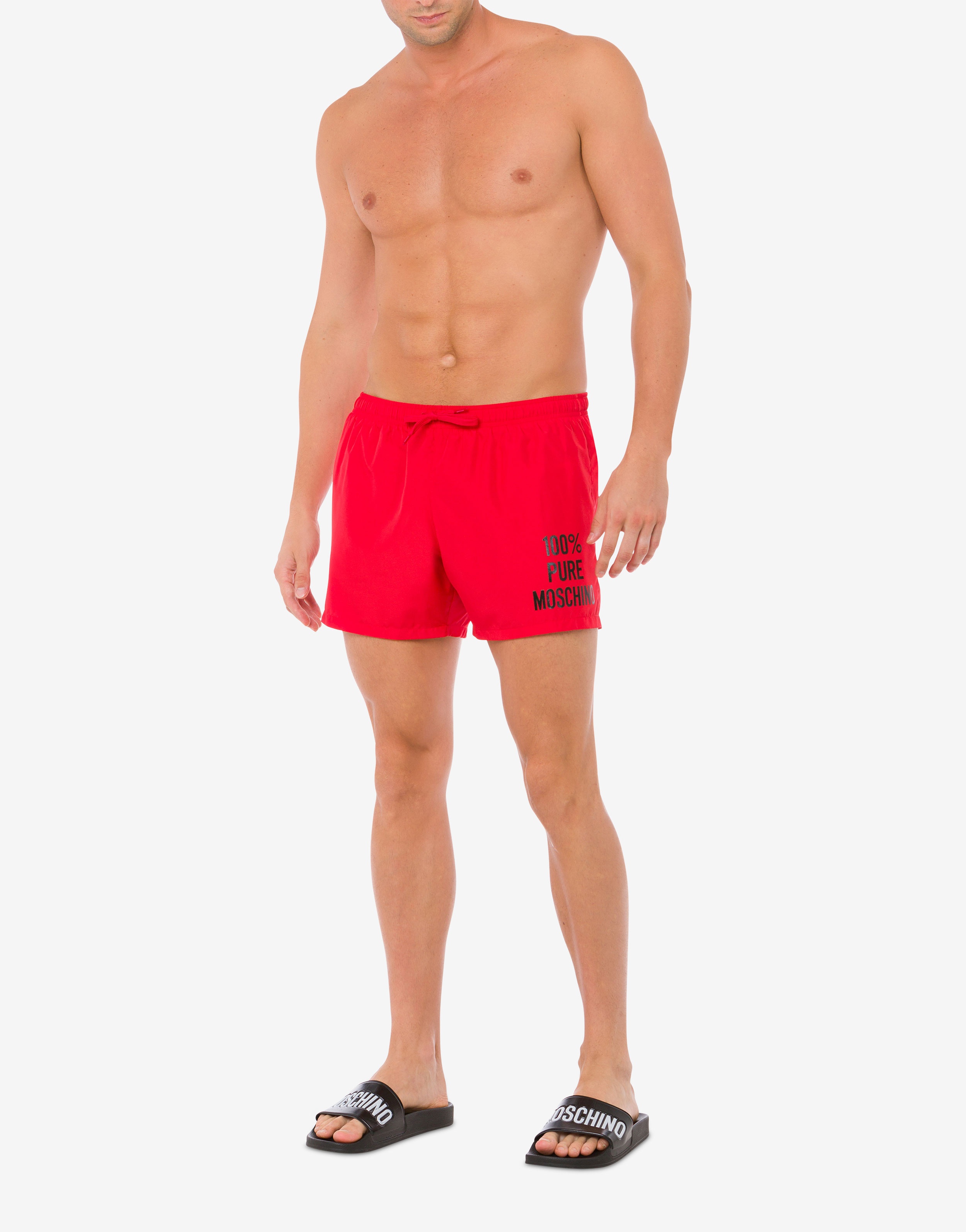 100% PURE MOSCHINO SWIM TRUNKS - 4