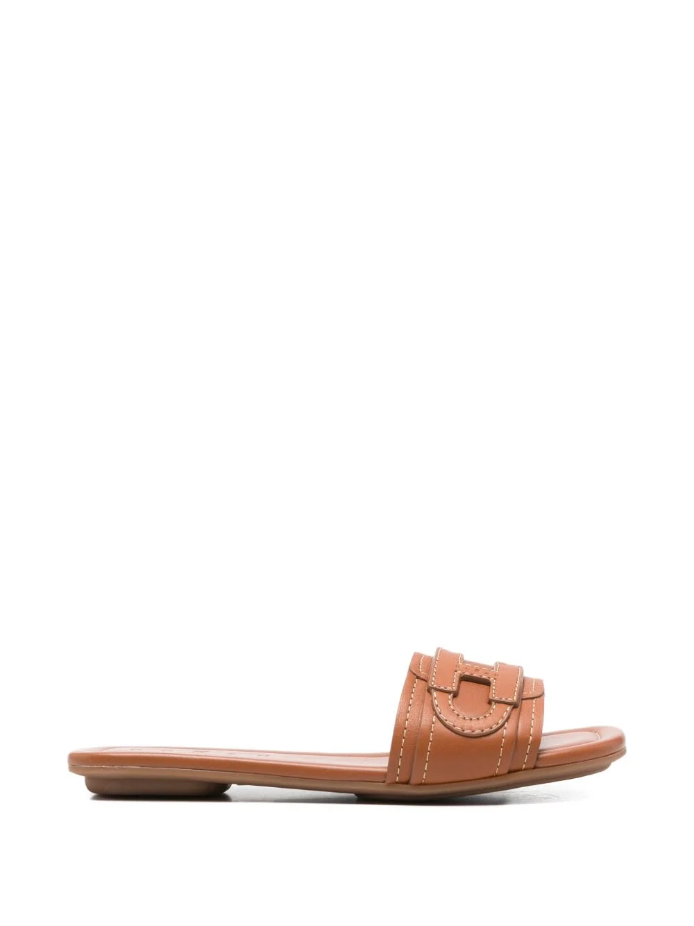 H685 logo detail sandals - 1