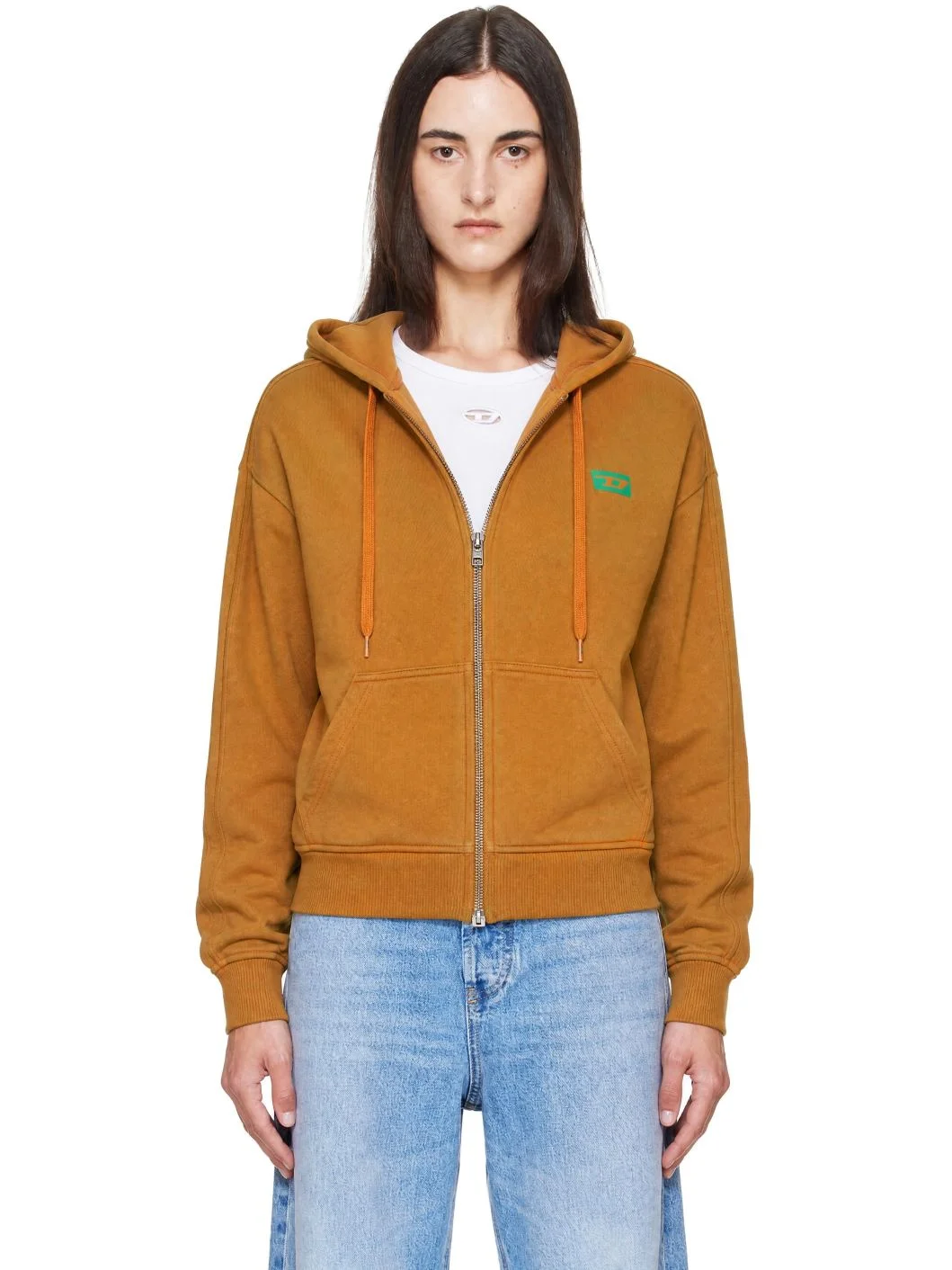 Orange F-Bind Hoodie - 1