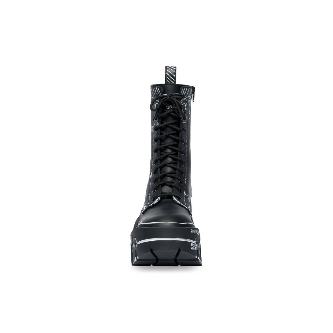 Women's Bulldozer Lace-up Boot  in Black - 3