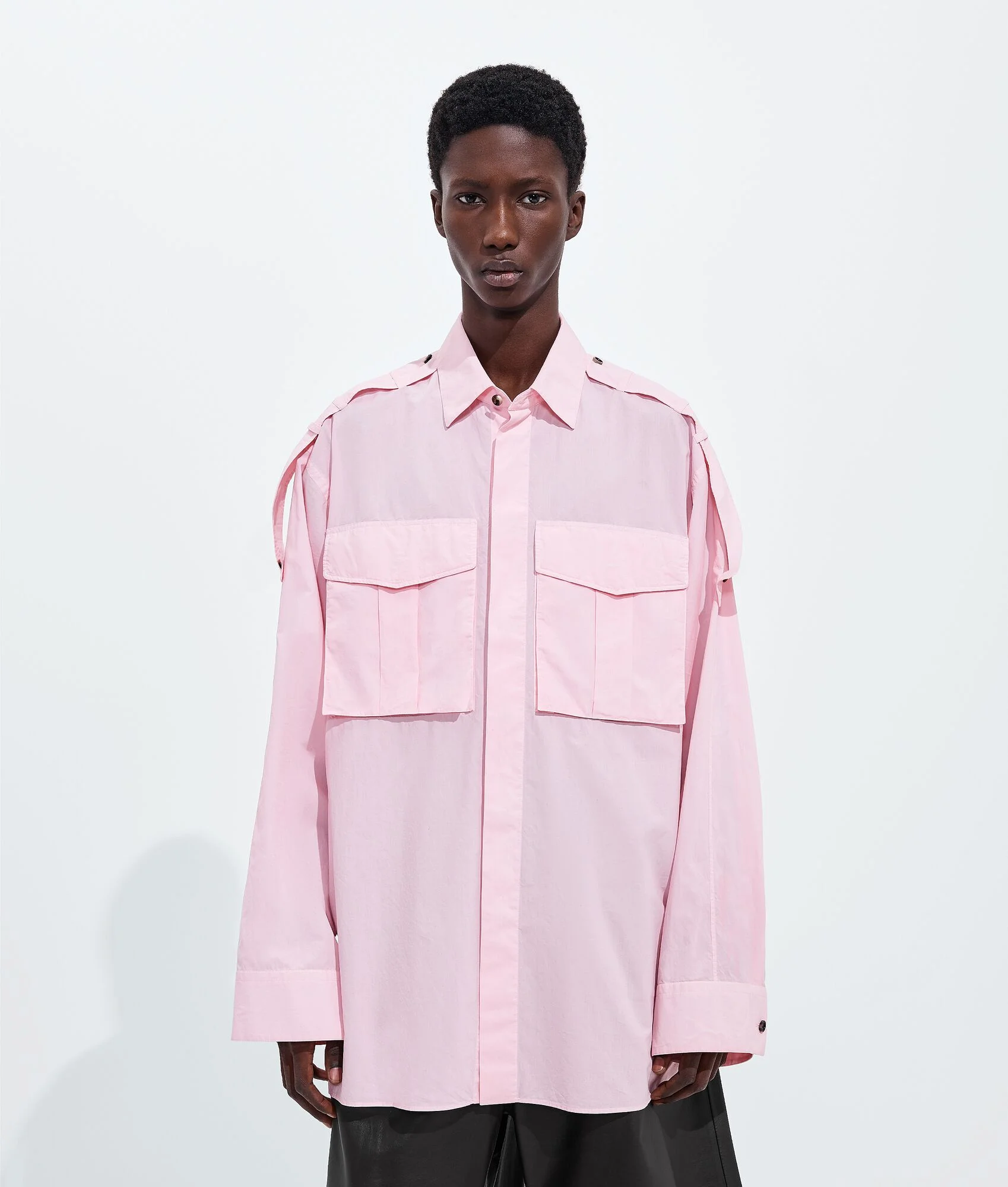 Cotton Poplin Overshirt - 1