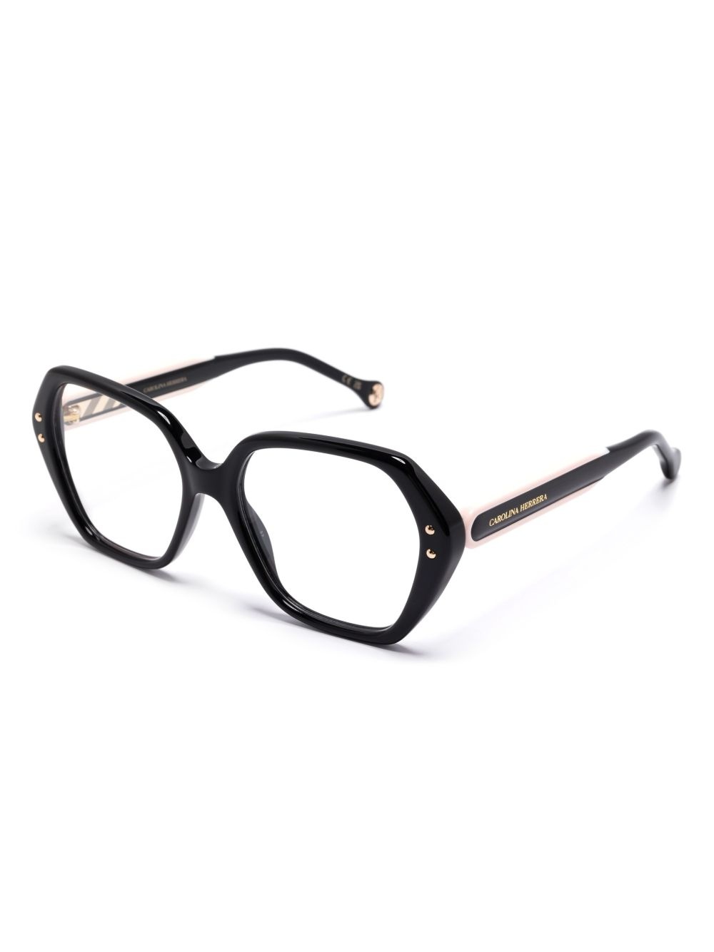 geometric-frame glasses - 2