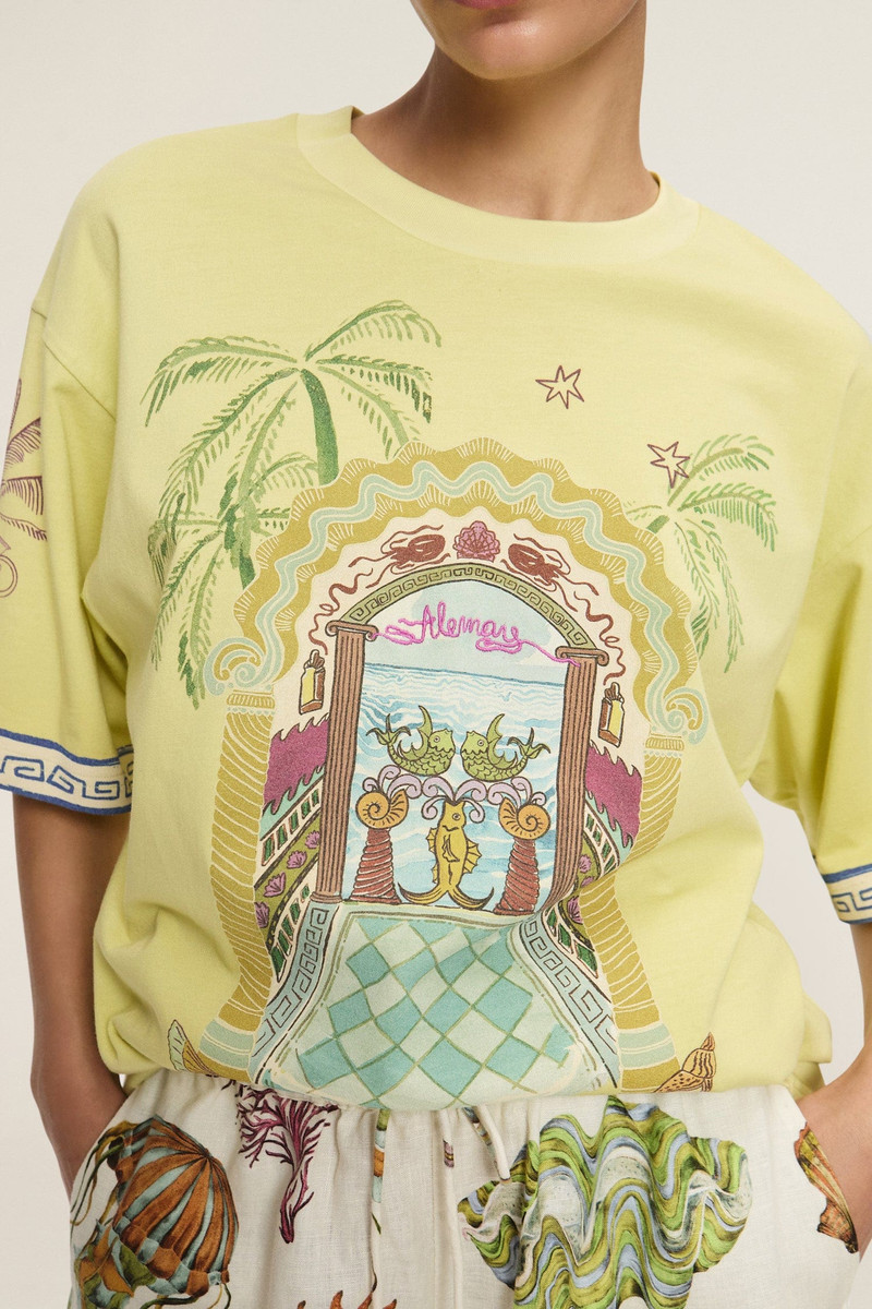 Surrealist Summer Lemon Tee 3