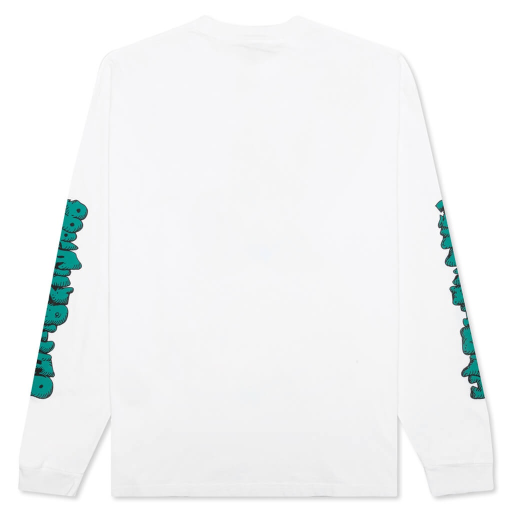 BRAIN DEAD LITTLE BARBARIAN L/S - WHITE - 2