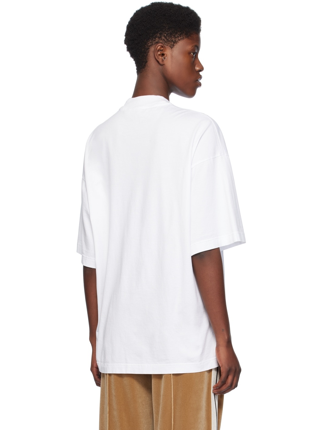 White 'Ski Club' T-Shirt - 3