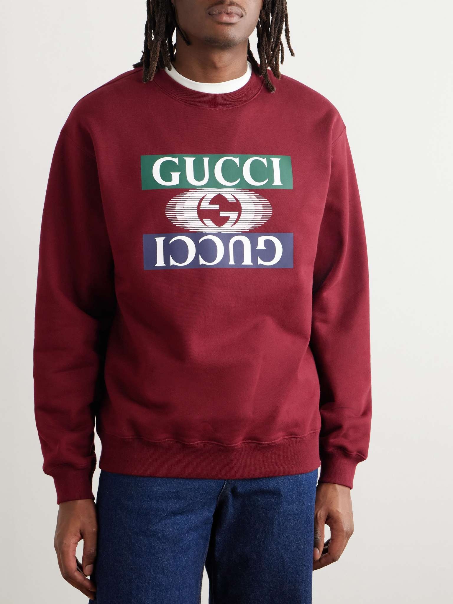 Logo-Print Cotton-Jersey Sweatshirt - 3