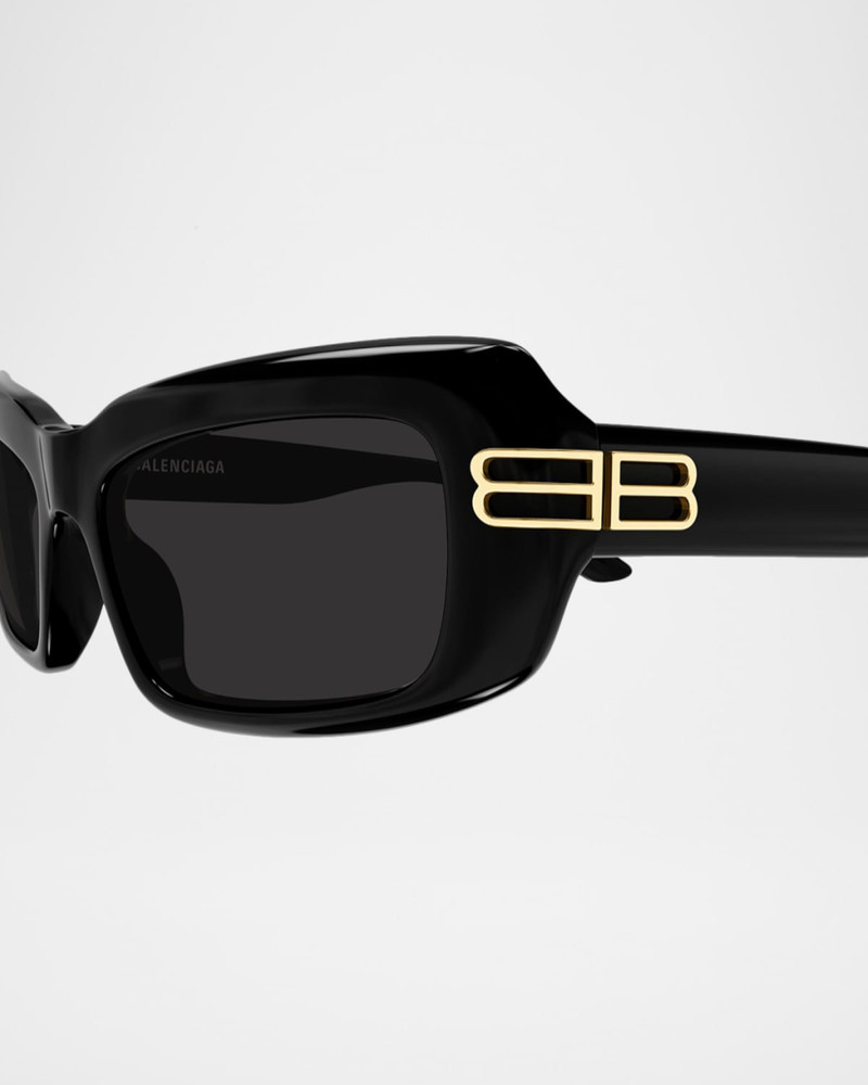 BB 53mm Acetate Rectangular Sunglasses 3