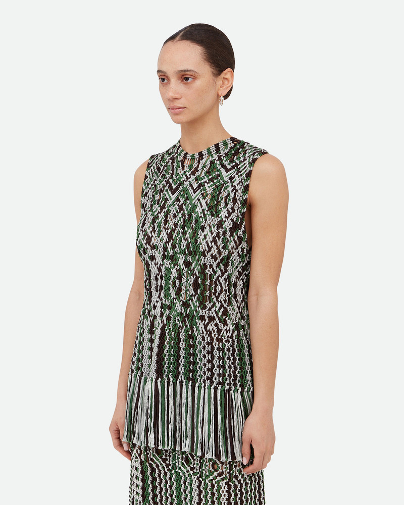 WALES BONNER Java Macrame Top outlook
